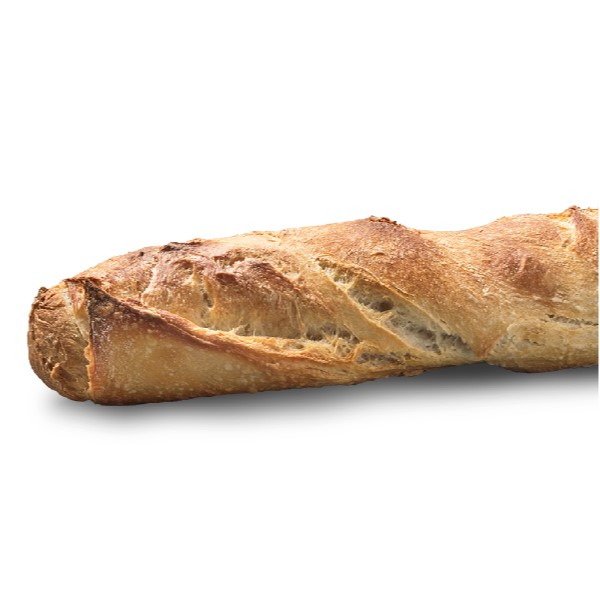 Stenugnsbakad surdegsbaguette